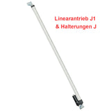 1000MM Hub Linearantrieb IP67 Wasserdicht & Leise mit Eingebauter Hall Effekt Sensor (Modell 0041947-1)