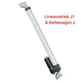 450MM Hub Linearantrieb IP67 Wasserdicht & Leise mit Eingebauter Hall Effekt Sensor (Modell 0041941-1)