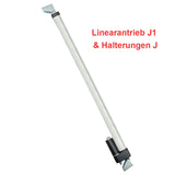 700MM Hub Linearantrieb IP67 Wasserdicht & Leise mit Eingebauter Hall Effekt Sensor (Modell 0041944-1)