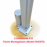 250MM Elektrischer Linearantrieb mit Eingebauter Hall Effekt Sensor für Synchronisation (Modell 0041522-1)