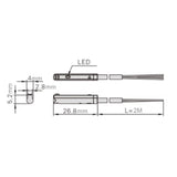 Elektronischer Magnetschalter für Linearantrieb A3 (Modell 0043201)