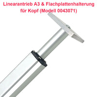 450MM 12V 24V 2000N Elektrischer Linearantrieb Elektrozylinder mit einstellbarem Hub (Modell 0041698)