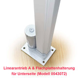 800MM Elektrischer Linearantrieb mit Eingebauter Hall Effekt Sensor für Synchronisation (Modell 0041508-1)