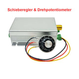 Linearantrieb-Schieberegler mit Drehpotentiometer