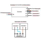 Eine-Steuerung-Zwei Synchronisation Controller Für Linearantriebe/Elektrozylinder A / B / J (Modell 0043025)