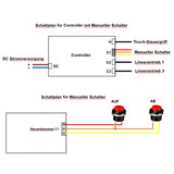 Eine-Steuerung-Zwei Synchronisation Controller Für Linearantriebe/Elektrozylinder A / B / J (Modell 0043025)